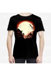 T-Shirt "Lune phosphorescente"