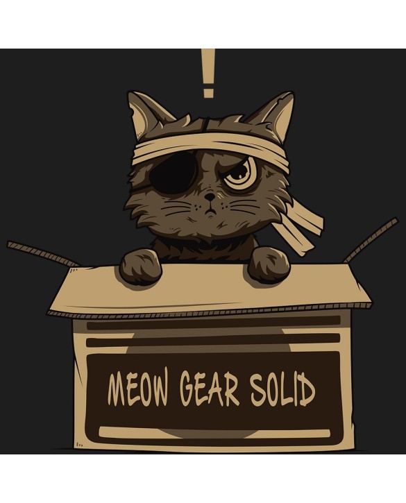 T-Shirt "Meow Gear Solid"