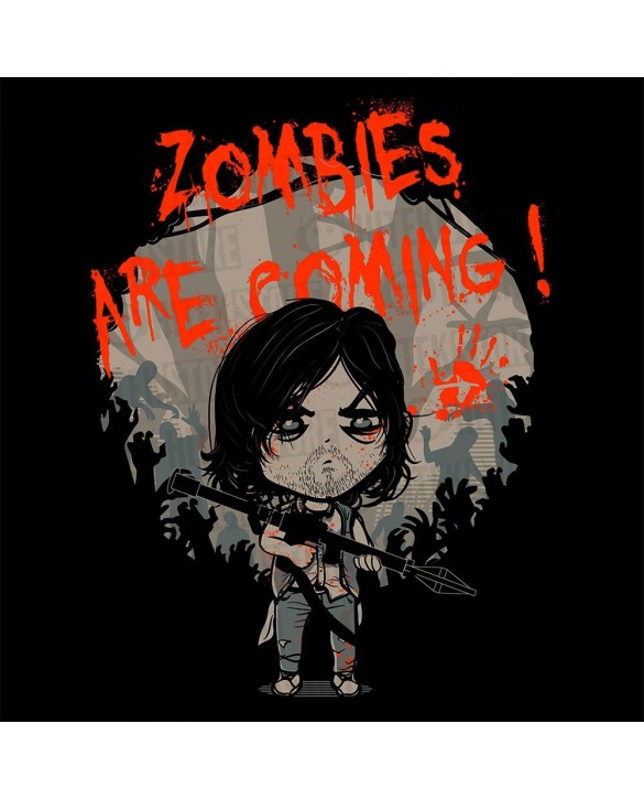 T-Shirt "Zombies are coming"