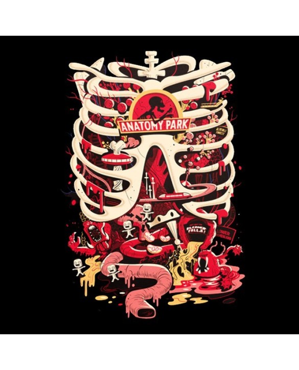 T-Shirt Rick & Morty "Anatomy Park"