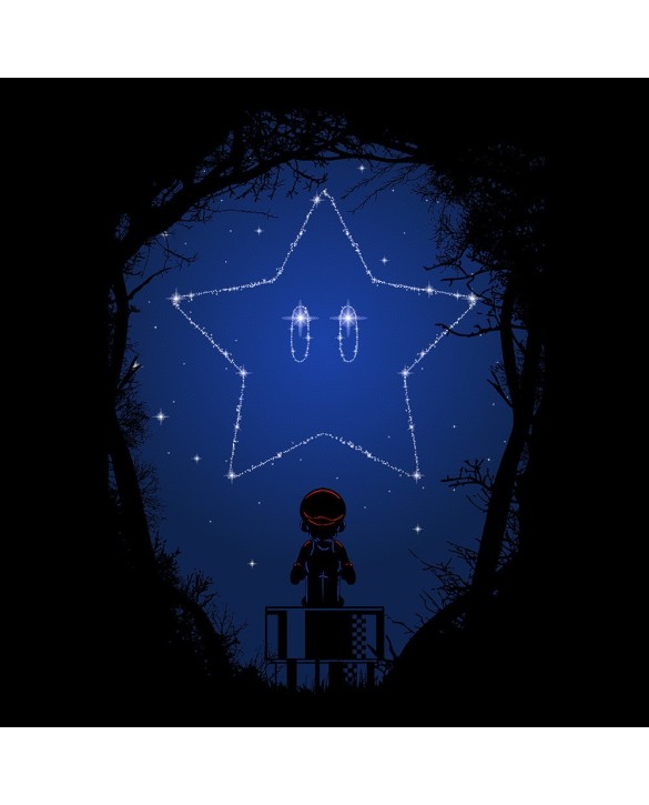T-Shirt "a star in the sky"