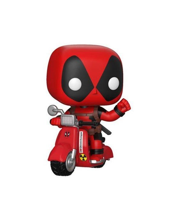 Figurine Pop Deadpool & Scooter