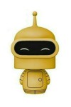 Figurine Dorbz Futurama "Bender" (Limited Chase Edition)