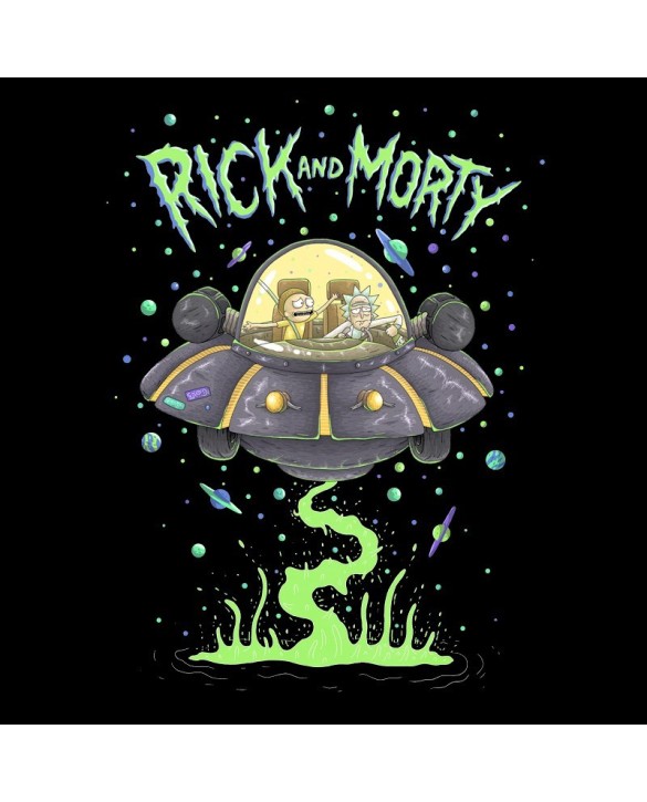 T-Shirt Rick & Morty "Space"