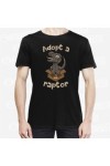 T-Shirt "Adopt a raptor"