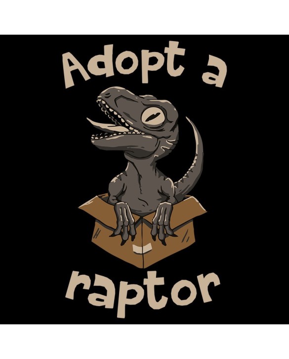 T-Shirt "Adopt a raptor"