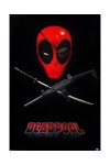 Poster Officiel Masque Deadpool XL