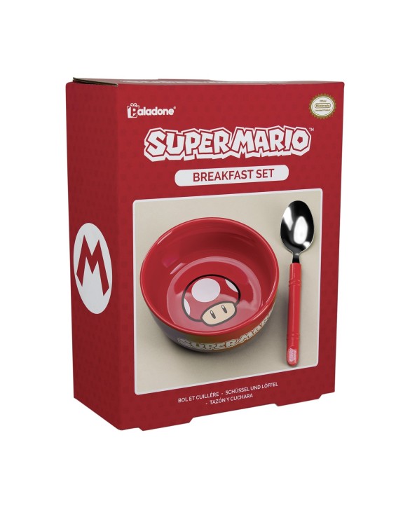 Bol Super Mario et sa cuillère