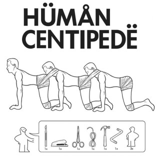 T-shirt "Hüman Centipedë"