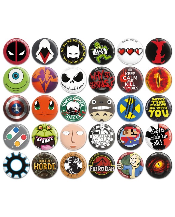 20 badges collector Hitek