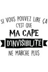 T-shirt "Cape d’invisibilité "