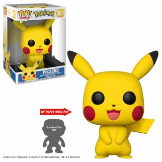 Figurine Funko Pop Pokemon - Pikachu XL 25cm N°353