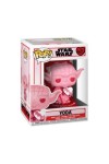 Figurine Funko Pop Star Wars St Valentin - Yoda avec un coeur N°421