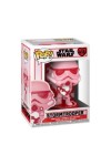 Figurine Funko Pop Star Wars St Valentin -Stormtrooper avec un coeur N°418
