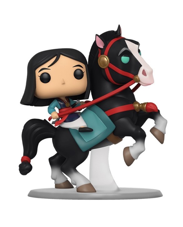 Figurine Pop XL Mulan - "Mulan riding Khan" N°76