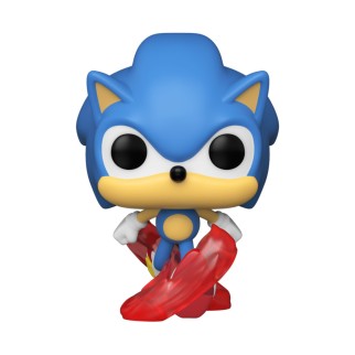 Figurine Funko Pop Sonic en train de courir - 30 ans de Sonic 