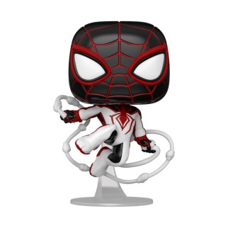 Figurine Funko Pop Miles Morales en T.R.A.C.K  - Spider-Man
