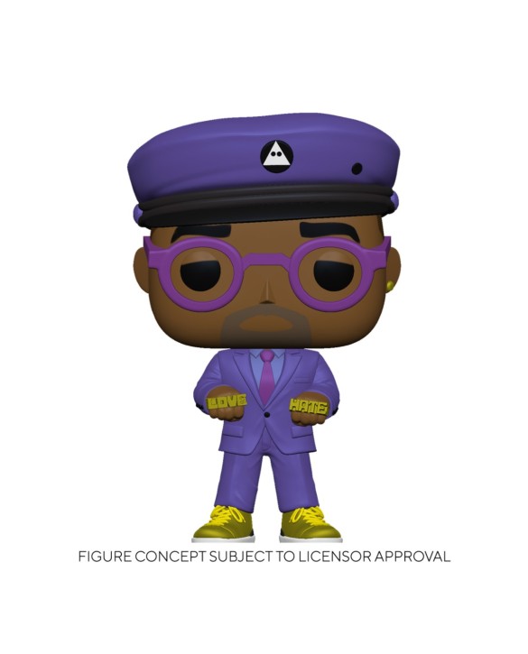 Figurine Funko Pop Spike Lee en costume violet 