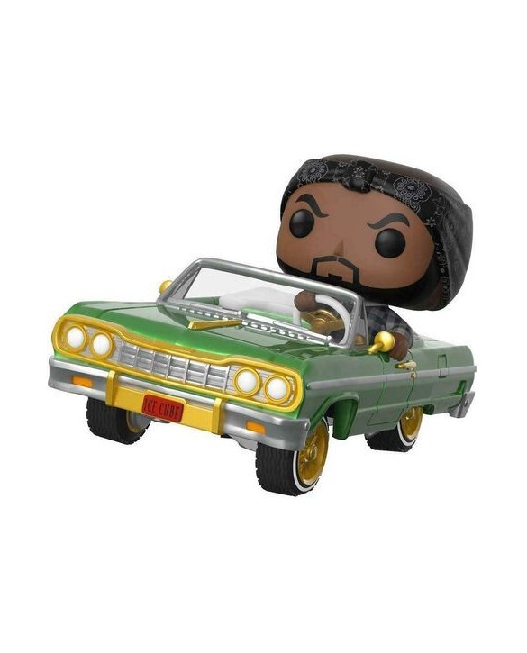 Figurine Funko Pop Ice Cube roule en Impala - Rappeur N°81