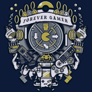 T-Shirt "Forever Gamer"