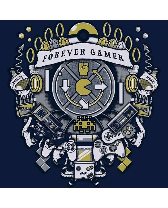 T-Shirt "Forever Gamer"