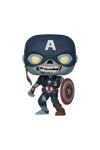 Figurine Funko Pop Zombie Captain America - What If..? N°941