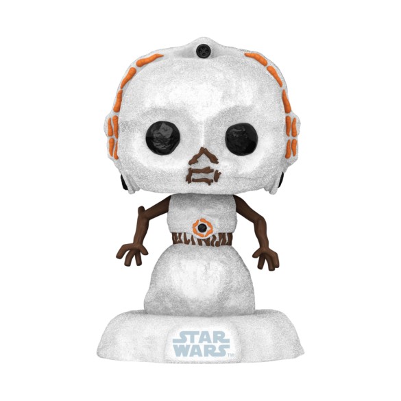 Figurine Funko Pop C-3PO en bonhomme de Neige - Star Wars Noël N°559