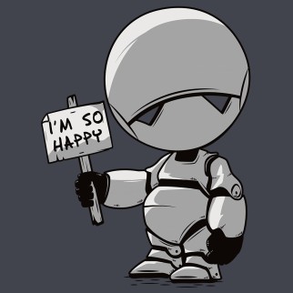 T-Shirt "I'm Happy"